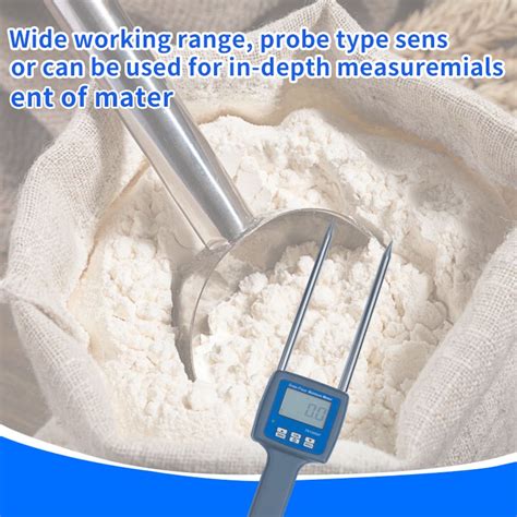 Corn Flour moisture meter|moisture tester for grain.